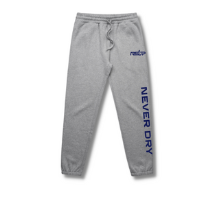 RE-UP Jogger - Gray with Navy Blue Print